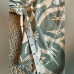 Madewell NWT MWL Womens Biker Shorts Sage Cream Tropical Size XS Summer Athletic Photo 5