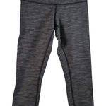 Lululemon  Align High Rise Crop Leggings Black White Geometric Pattern Size 4 Photo 0