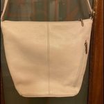 Stone Mountain White Genuine Leather Hobo/Bucket Purse NWOT Photo 0