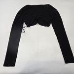 LPA  Naomi Cropped Top in Black XS Photo 9