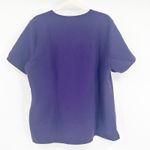 FIGS Womens Catarina Technical Collection V Neck Scrub Top Size XL Purple Photo 5