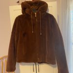 Rachel Zoe Faux Fur Coat size M.  Photo 0