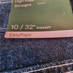 Wild Fable  high rise straight dark wash Carpenter jeans size 10 long 32 Inseam Photo 5