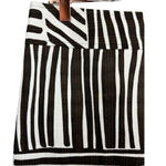 Ann Taylor NWT Zebra Print Pencil Skirt Brown 6 Photo 4