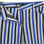 ZARA High Waist Striped Pants Wide Leg Lightweight Knit Hippie Boho Size Small Photo 3