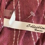 Ny Collection  Crop Front Tie Top Size 3X New With Tags Photo 5