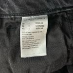 American Eagle  SZ 2 Mom Straight Jeans Distressed Pockets High-Rise Faded Black Photo 11