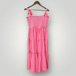 Tuckernuck  Pomander Place Nellie Pink Gingham Smocked Midi Dress XL‎ Photo 2