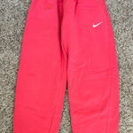 Nike  Size XS Pink Oversized Sweatpants! Photo 0