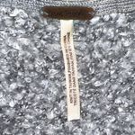 Free People  BFF Sweater Cowl Neck Slouchy Knit Boxy Pullover XS Heather Gray EUC Photo 4
