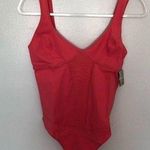 Free People  Heart of Gold Leotard Strawberry New Medium Photo 0