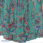 Cato est. 1946 bright colored v-neck hi low blouse Photo 3