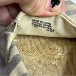 Michael Michael Kors Kendrick slip on espadrille‎ shoes size 7.5 Silver Photo 7