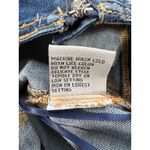 Denim Blue Sleeveless Fit & Flare Dress With Flowy Hem & Back Zipper Women's S Photo 7