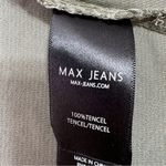 Max jeans  Tencel Drape Front Cinch Waist Utility Jacket‎ Sage Green XS Photo 11