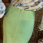 RICKIE FREEMAN FOR TERI JON LIME GREEN WOOL BLEND PENCIL SKIRT (12) Photo 5