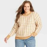 Ava & Viv  Houndstooth Sweater Photo 0