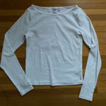 Aritzia  TNA White Long Sleeve Photo 0