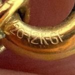 Vintage Gold Filled Cameo of Woman in Profile on 20 In. Gold Filled Cable Chain Photo 6