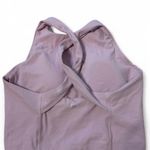 Athleta  Lavender Conscious Twist Cropped Bra- Large Photo 2