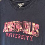 Jansport  Navy Blue Johnson & Wales Relaxed Fit T-Shirt Photo 1