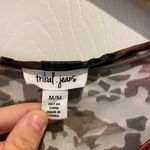 Tribal Jeans Velour Textured Floral Top Size M Photo 3