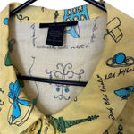 Anne Carson  Linen Novelty Blouse XL Photo 2