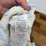 Derek Rose London Womens Pajama Set Small NWT Cotton Tank Floral Blue Yellow Photo 10