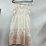 Mossimo Supply Co . size L Dress embroidered adjustable straps Beachy FLAWED Photo 7