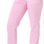 Judy Blue Pink Jogger Pants Drawstring Waist Elastic Cuffs Women's Size 29 Photo 0