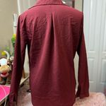 Van Heusen Burgundy blouse  Photo 2