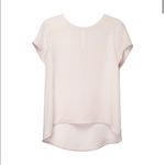Cuyana Silk Tee In Blush Pink NWT Size Large Photo 3