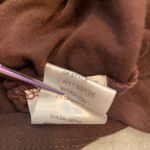 NWT Thanth Brown V Neck Short Sleeve Embroidered Mini Peasant boho Dress Size L Size L Photo 6