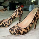 J.Crew  Calf Hair Leopard Pia Pumps Photo 1
