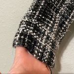 ZARA Black & White Tweed Raw Edge Pullover Jacket Womens XS Fall Preppy Academia Photo 1