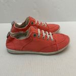 Vionic Beach Sneakers Womens 10 Coral Pink Slip On Sneakers Canvas Casual Shoes Photo 3