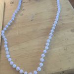 Elegant pale Lavender Beaded Necklace Photo 0