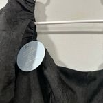 Hill House The Matilda Top Black Puff Sleeve Blouse Large L Photo 1