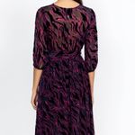 Johnny Was Tavi silk blend midi dress NWT color: Streaks Of Virana Photo 3