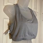 Head Gray Racerback Sports Bra Large Photo 11