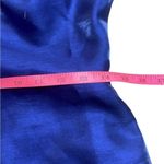 Endless Rose  Shimmery Blue Backless Mini Dress Large Photo 4