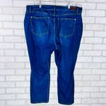 Judy Blue  Skinny Fit  Dark Wash Capri Jeans Size 24W Photo 4