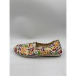 Toms Womens  Size 7.5 Shoes SlipOn Alpargata Unity Love Wins Pride Rainbow Canvas Photo 12