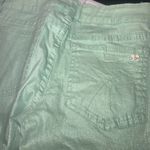 joe's jeans Joes Seafoam Green Shimmer Denim Jeans Photo 1