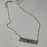 Gold Bar Necklace mama bear NWT 3 children custom Photo 1