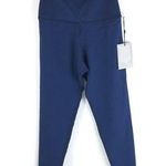 NWT E & R Sport Electric & Rose Women's Blue High Rise Cropped Leggings Size XS Photo 0