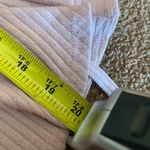 Glance light purple ribbed knit v neck mock wrap sleeveless blouse XS Photo 4