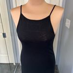 Pitusa Evil Eye Beaded‎ Open Back Black Maxi Dress Size Petite Photo 2