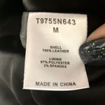 Rose gold metallic Moto jacket ladies medium leather Tart Collections biker coat Pink Photo 9