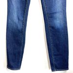 Tory Burch Dark Wash Low Rise Super Skinny Jeans Photo 5